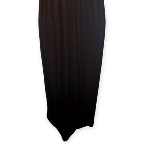 DESIGN HISTORY BLACK & CREAM MAXI DRESS SZ.S EUC. - Picture 3 of 5
